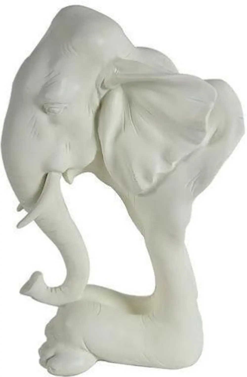 White Elephant Figurine-1