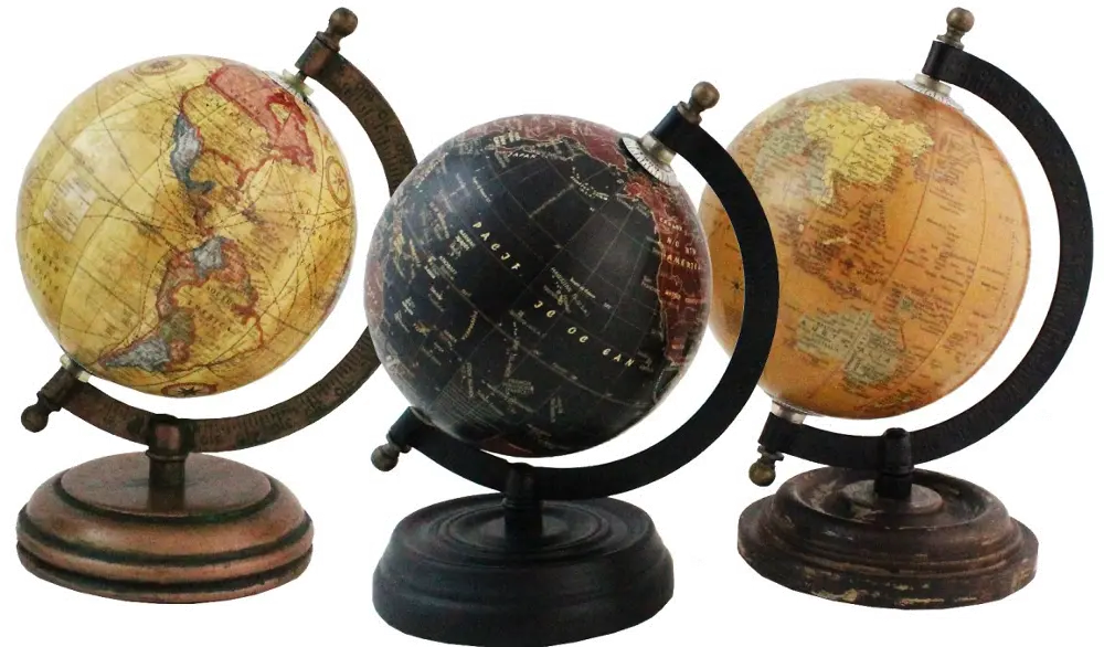 Assorted Table Top World Globe-1