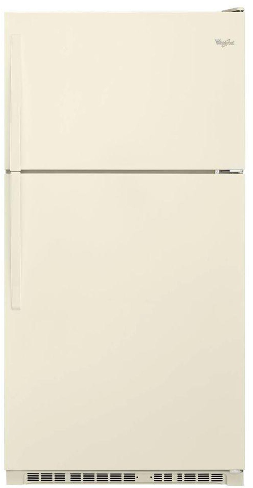 Whirlpool 20 cu ft Top Freezer Refrigerator - 33"W Biscuit