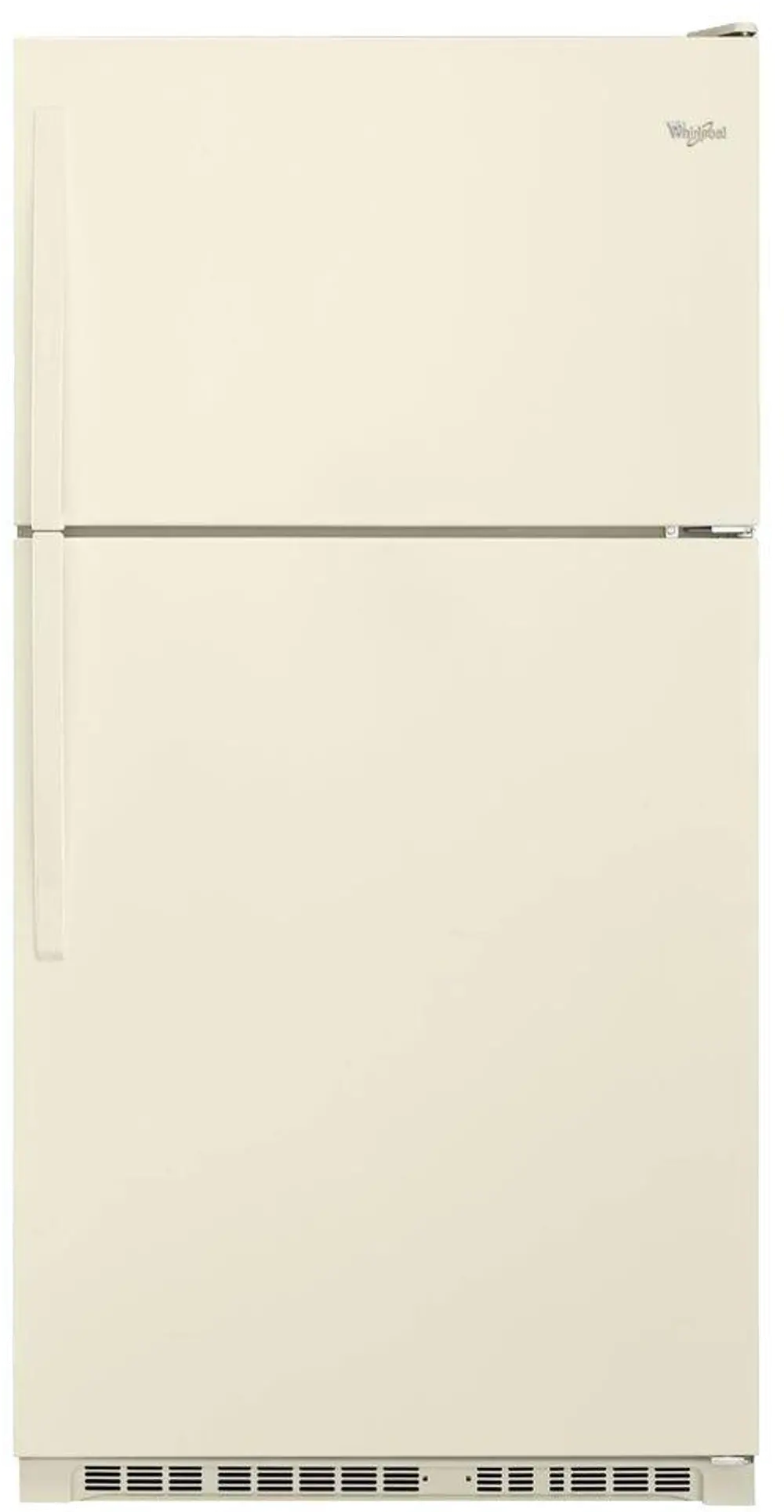 WRT311FZDT Whirlpool 20 cu ft Top Freezer Refrigerator - 33 W Biscuit-1