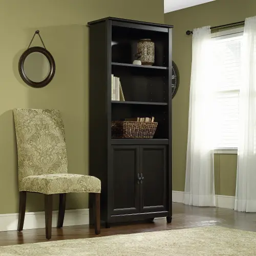 https://static.rcwilley.com/products/4507680/Black-Library-Bookcase-with-Doors---Edge-Water-rcwilley-image1~500.webp?r=8