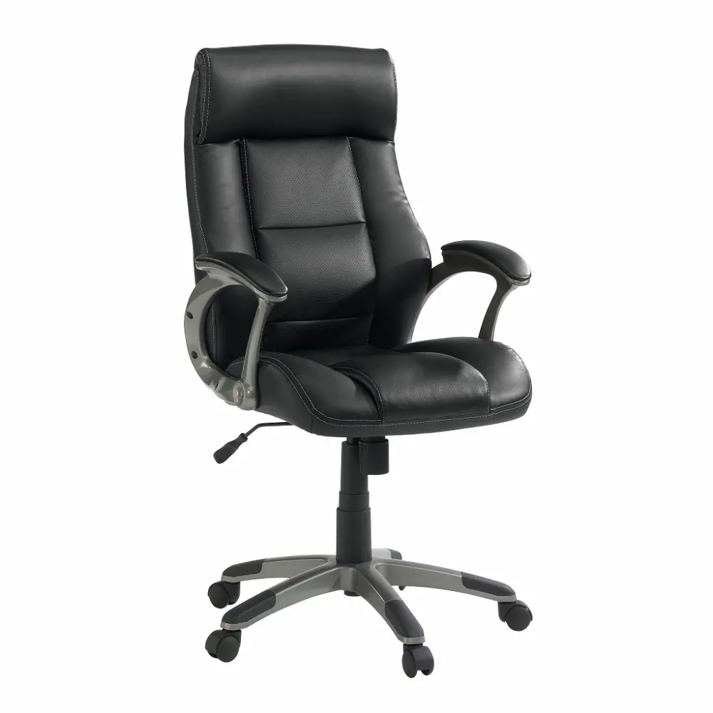 Black Managers Chair - Gruga-1