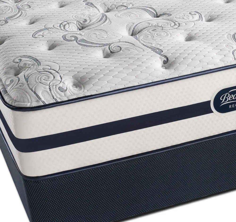 KIT Queen Sleep Set - Beautyrest Kit Plush Low-Profile -1