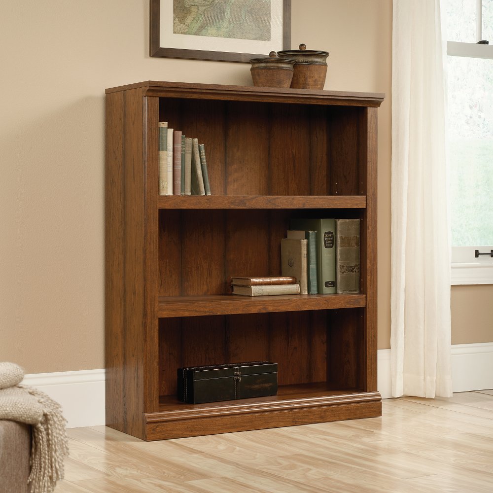 4512863 Cherry 3-Shelf Bookcase - Storage sku 4512863