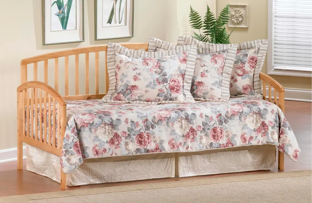 Pine Twin Daybed with Pop-UpTrundle - Carolina -1