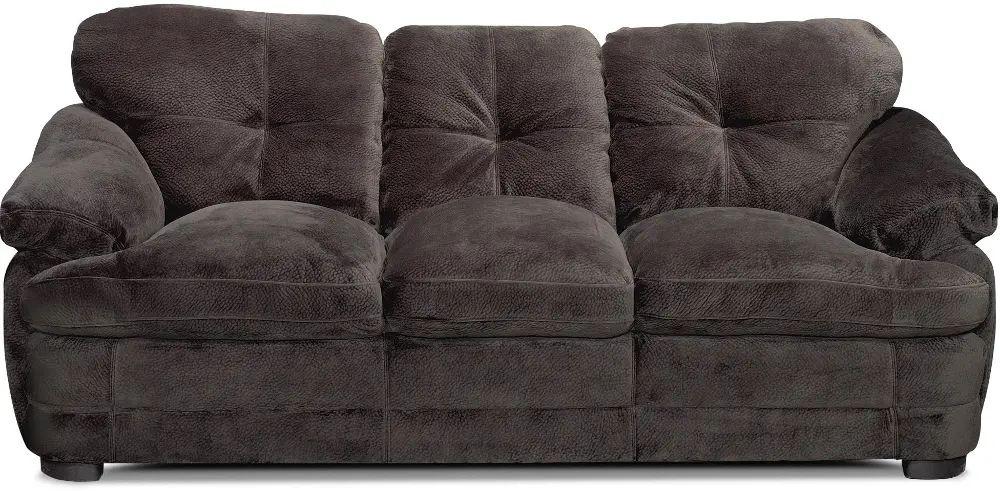 Casual Contemporary Charcoal Gray Sofa - Boston-1