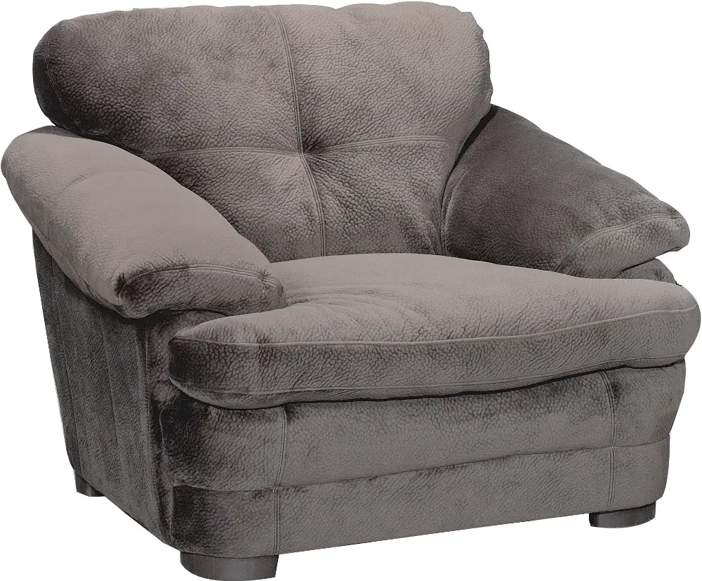Boston 48 Inch Charcoal Upholstered Chair-1