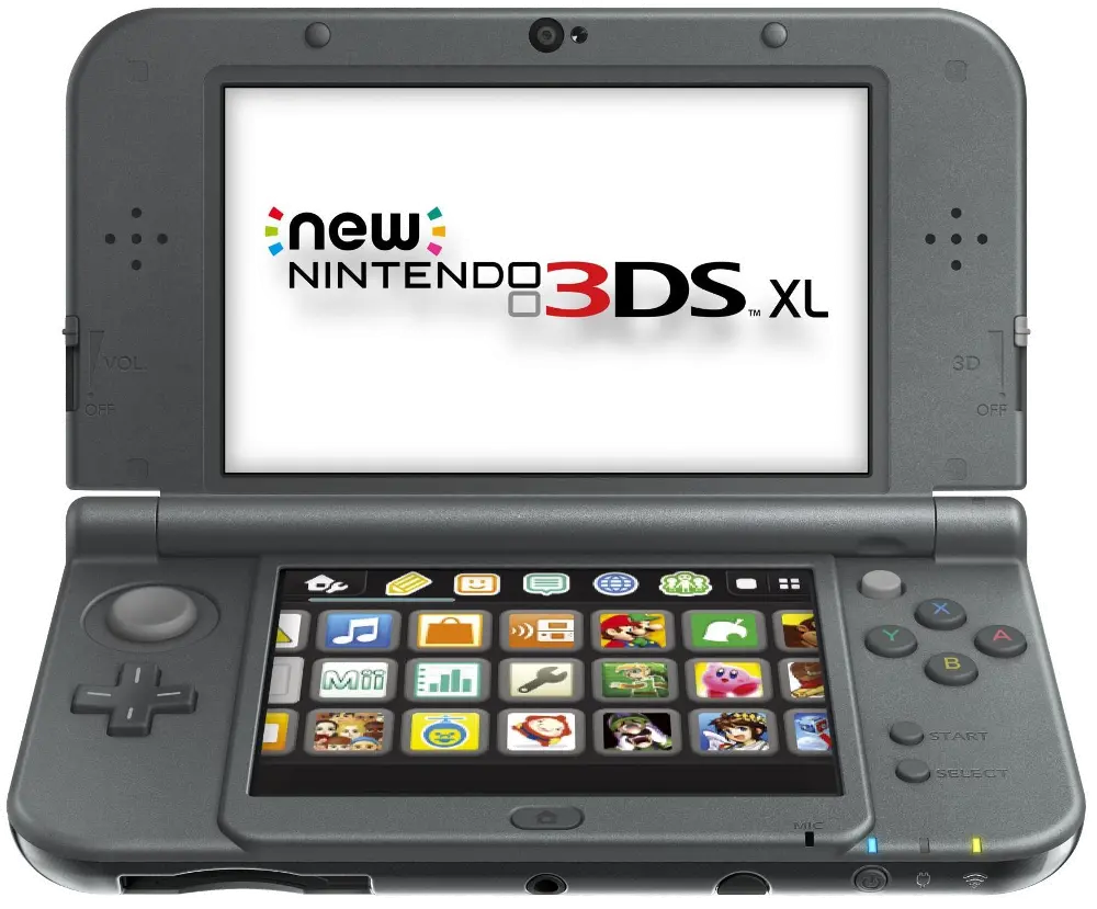 3DSXL-NEWBLACK New Nintendo 3DS XL - Black-1