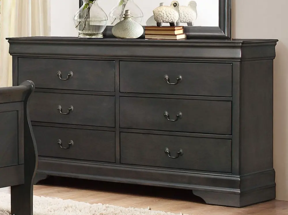 Mayville Slate Gray Dresser-1