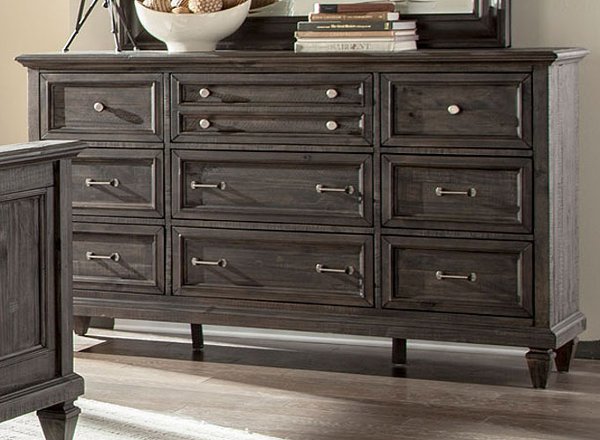 Dressers Bedroom Furniture Rc Willey Clearance Classic Charcoal Gray Dresser Calistoga