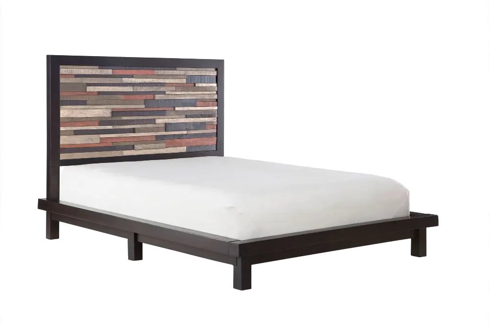 Ink+Ivy Tavarua Multi-Wood Natural King Platform Bed-1