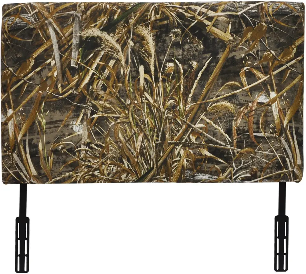 Camouflage Upholstered Twin Headboard - Real Tree-1