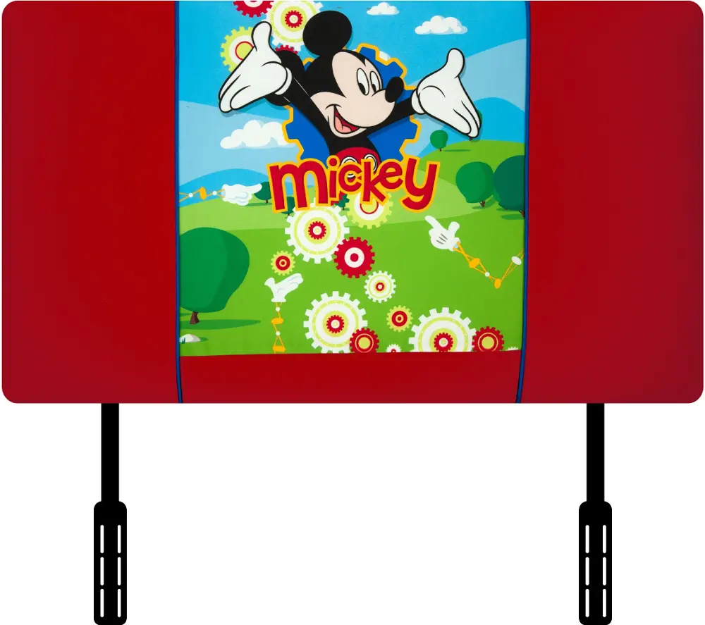 Disney Upholstered Twin Headboard -  Mickey Mouse Clubhouse-1