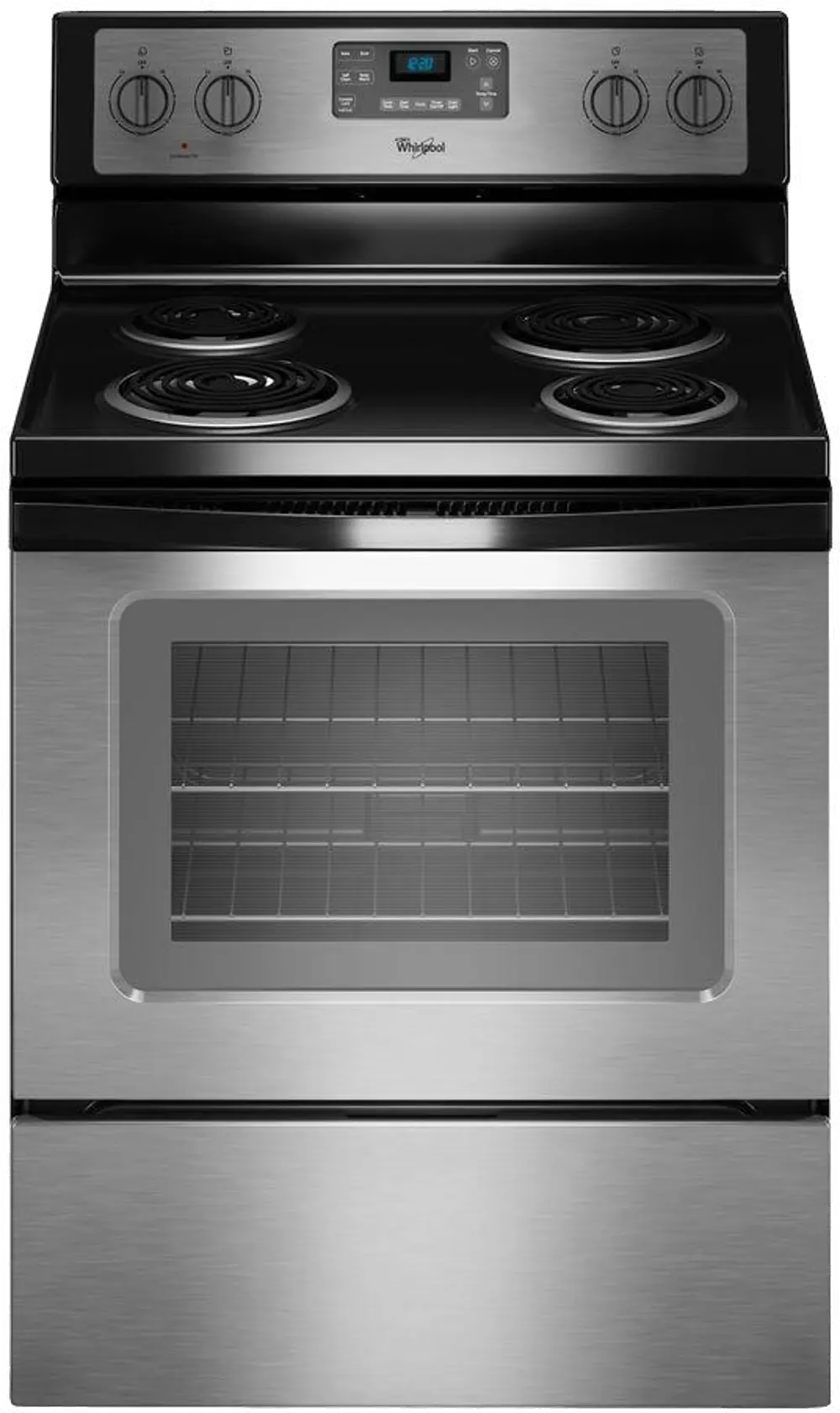 WFC310S0ES Whirlpool Electric Range - 4.8 cu. ft. Stainless Steel-1
