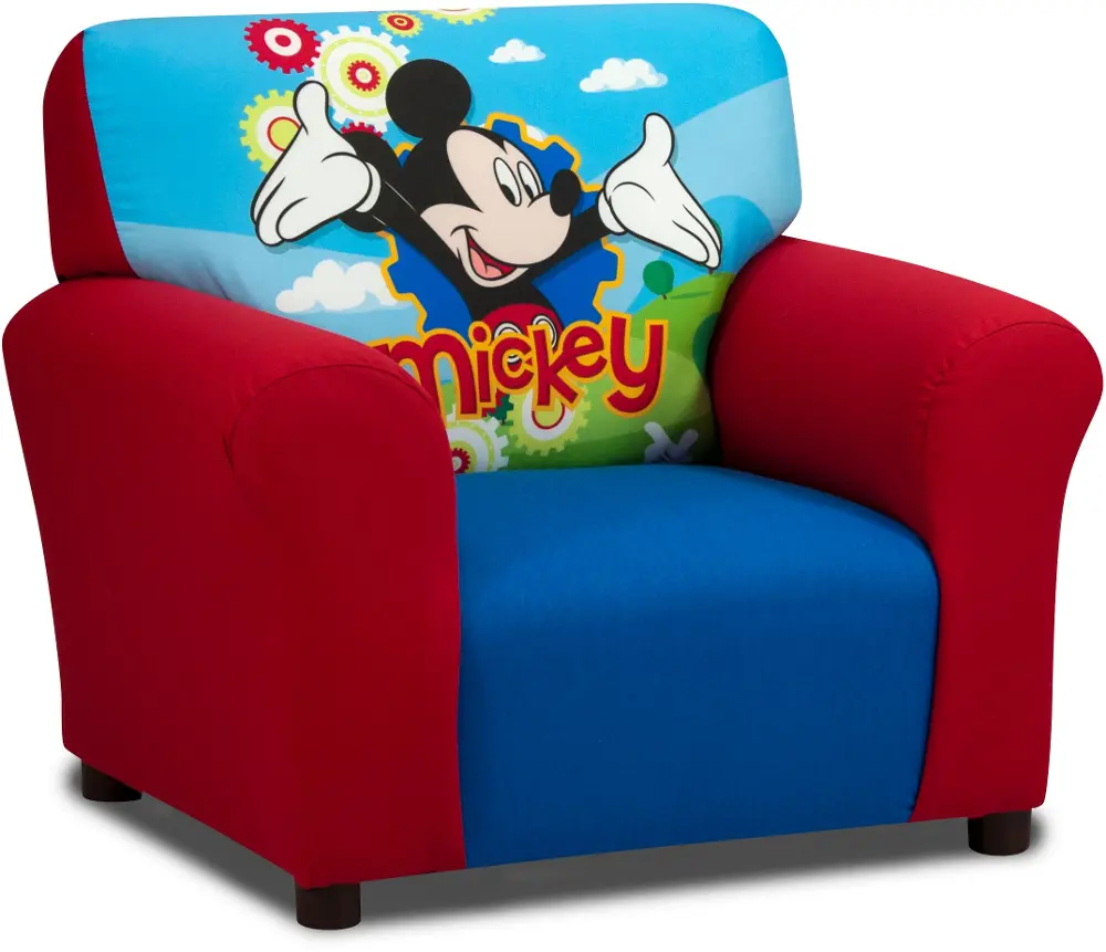 Disney Chair without Ottoman - Mickey Mouse Club -1