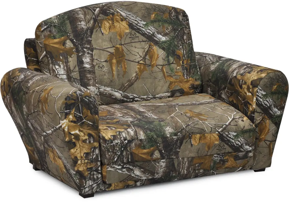 Woodsy Camouflage Sleepover Sofa - Real Tree -1