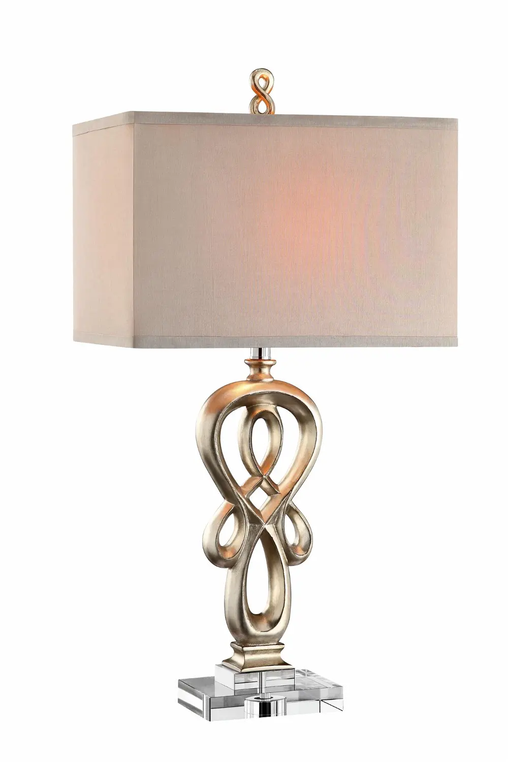 30 Inch Champagne Table Lamp-1