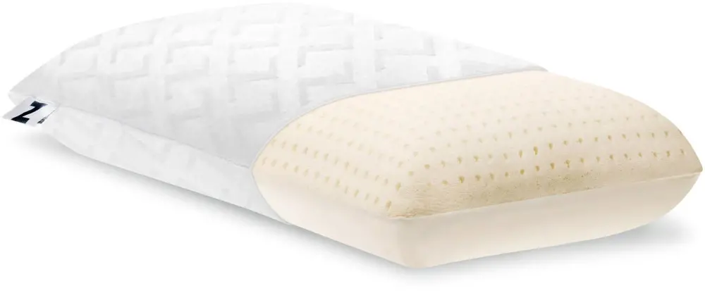 Queen Dough Low Loft Firm Memory Foam Pillow - Z by Malouf-1