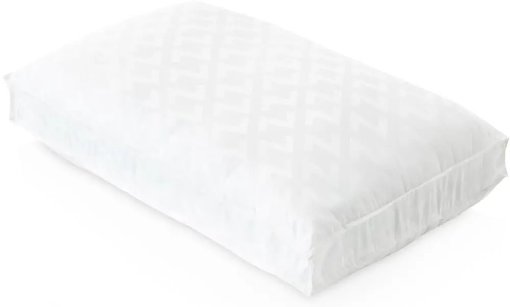 Gel Infused Dough Memory Foam Core Queen Pillow - Z Convolution Pillow-1
