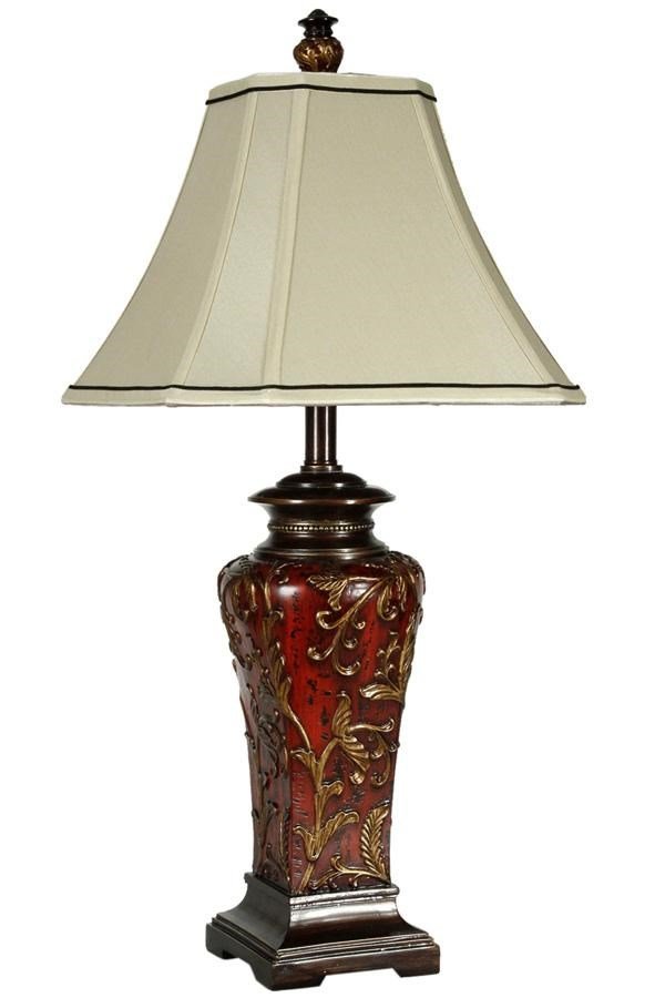 Rc Willey S Table Lamps For Your Bedroom Or Den Crimson Red And Gold Fl Table Lamp
