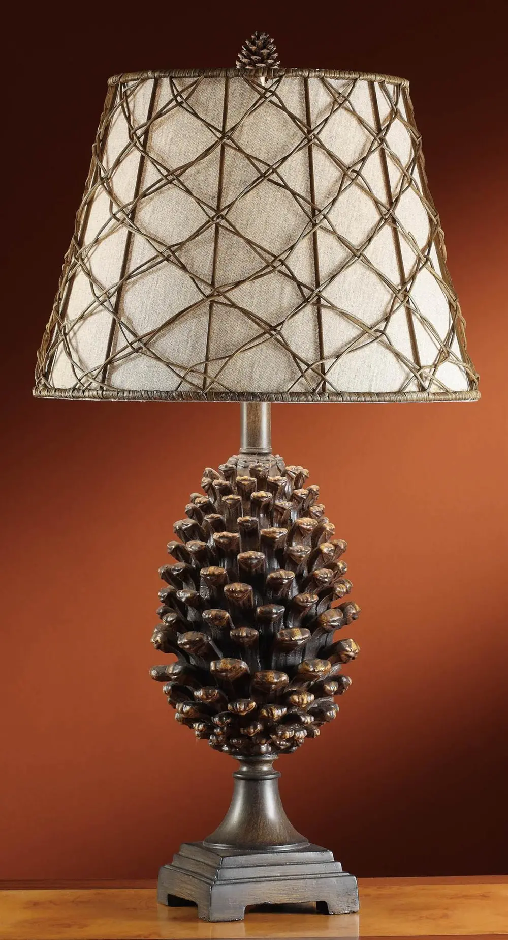 Pine Bluff Resin Table Lamp-1
