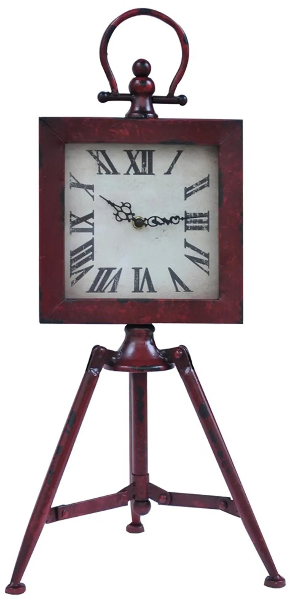 Standing Time Table Clock-1