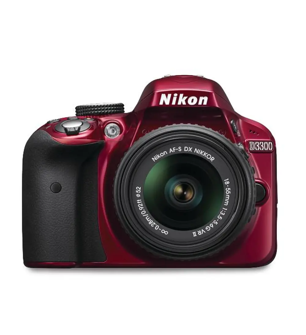 D3300 Nikon D3300 Digital SLR (Red)-1