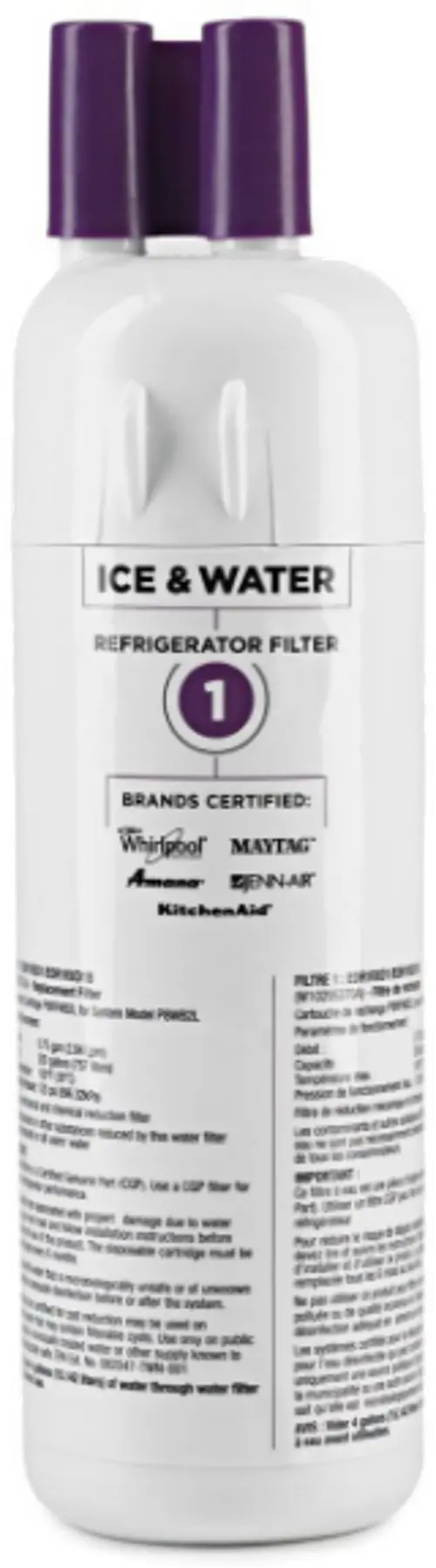 Whirlpool Refrigerator EveryDrop Ice and Water Filter