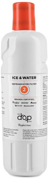 Compatible with EDR2RXD1 Refrigerator Water Filter 2,Kenmore 9082,Kenmore 9903 Water Filter 2packs FFROI W10413645A W10413645 Water Filter Cap Replacement