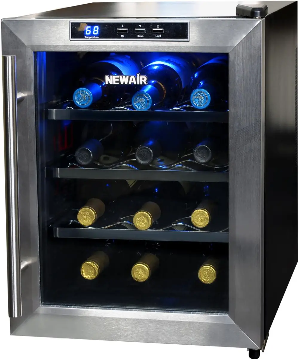 AW-121E AW-121E 12 Bottle Thermoelectric Wine Cooler-1