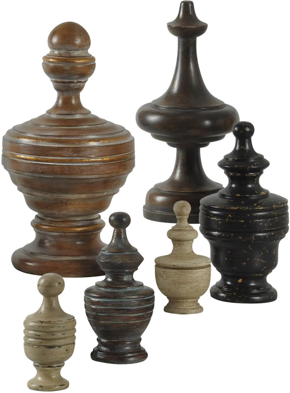12 Inch Earth Tone Chess Figurine-1