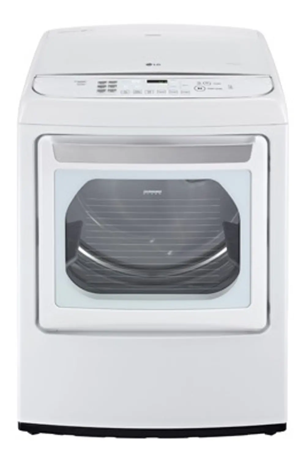 DLGY1702WE LG White 7.3 cu. ft. Gas Dryer with Steam -1