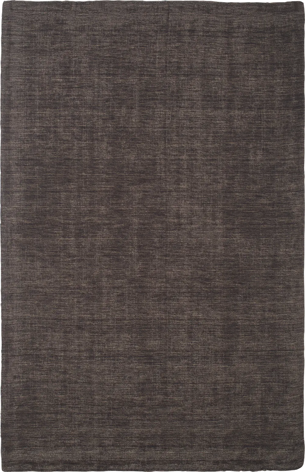8 x 10 Large Charcoal Gray Area Rug - Basics-1