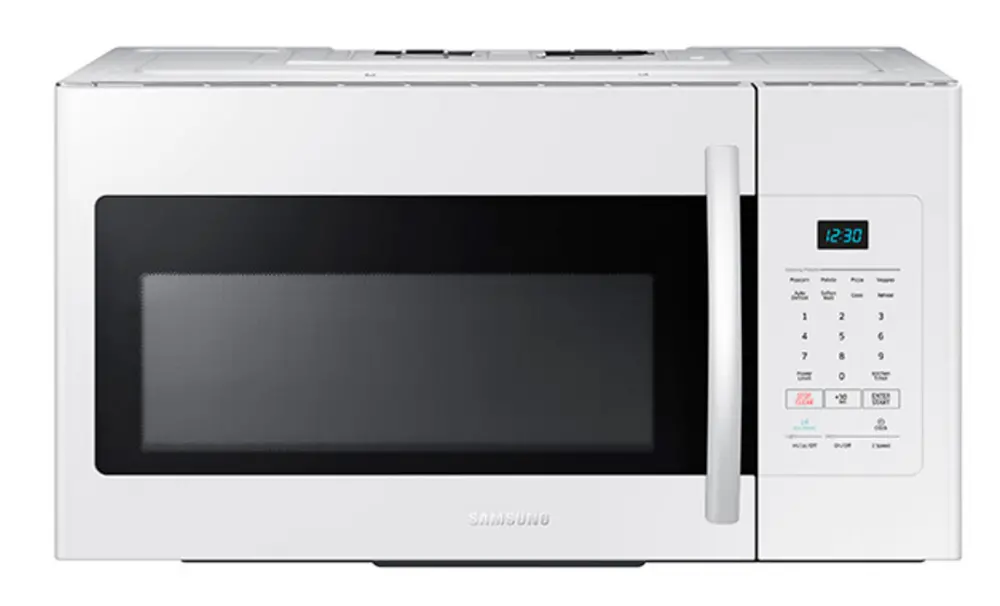 ME16H702SEW Samsung Over the Range Microwave with Eco Mode - 1.6 cu. ft. White-1