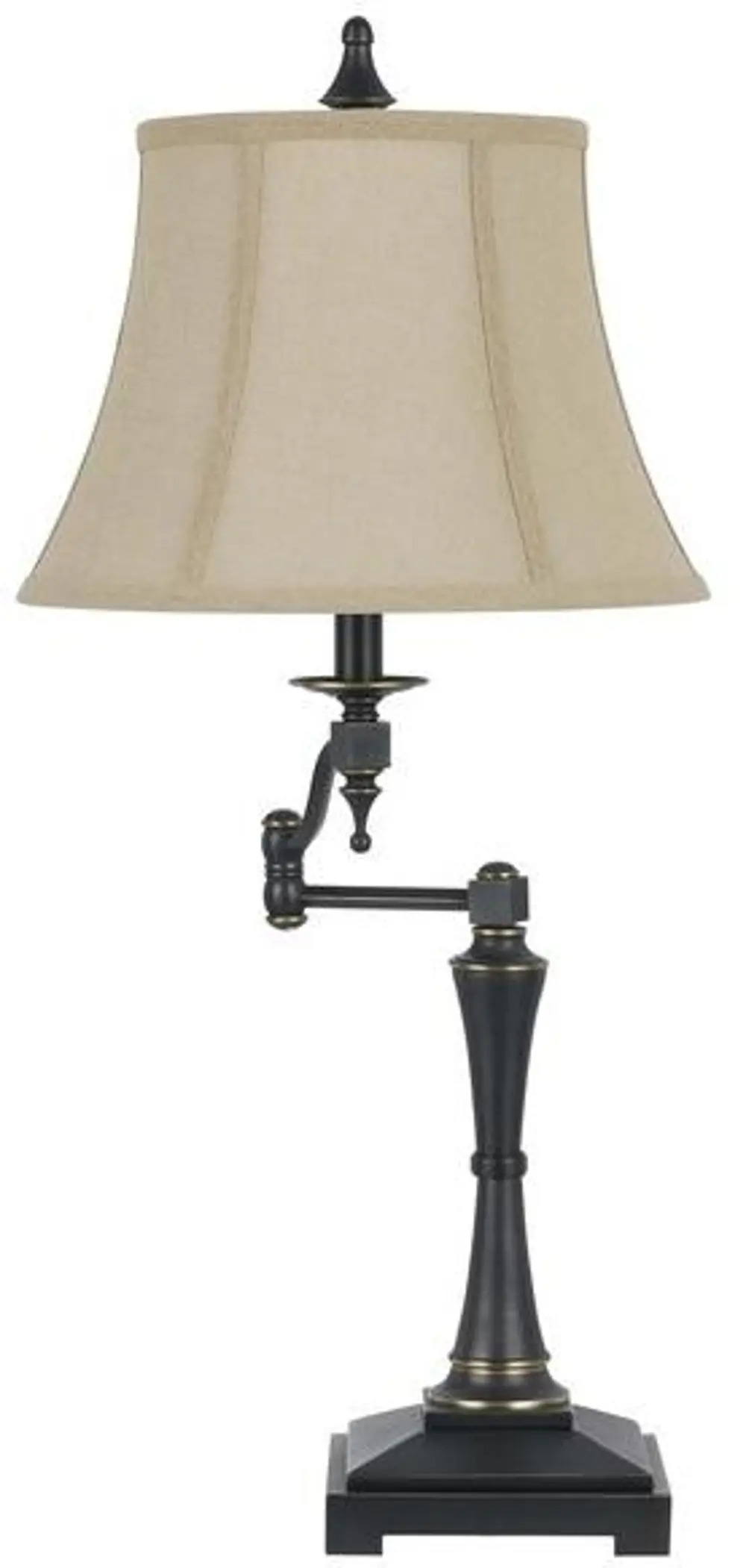 Madison Swing Arm Bronze Table Lamp-1
