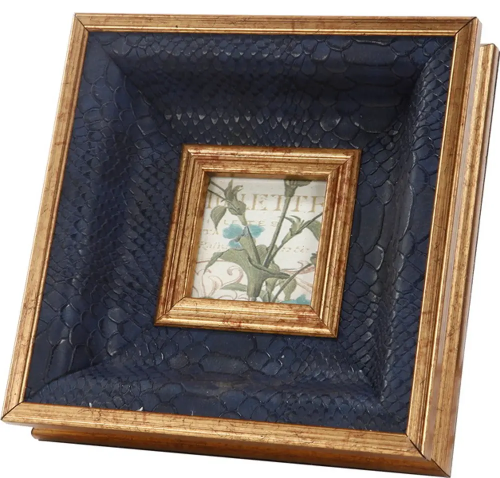 8 Inch Blue Picture Frame-1