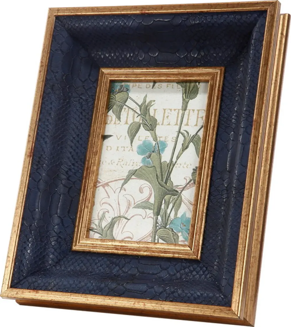 10 Inch Blue Picture Frame-1