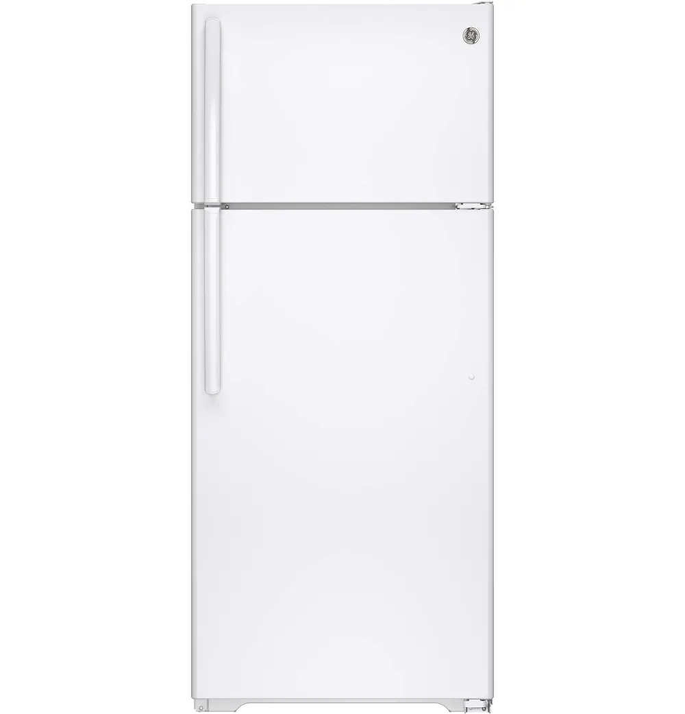 GTS18GTHWW GE 17.5 cu. ft. Top Freezer Refrigerator - 28 Inch White-1