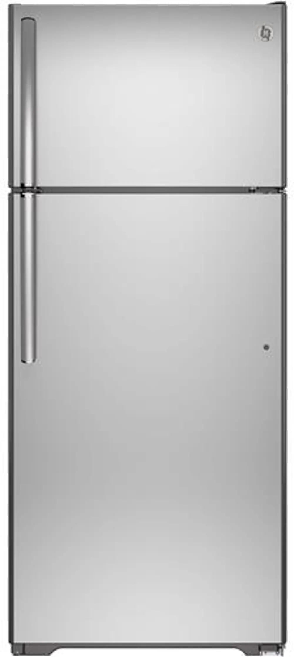 GTS18GSHSS GE 17.5 cu. ft. Top Freezer Refrigerator - 28 Inch Stainless Steel-1