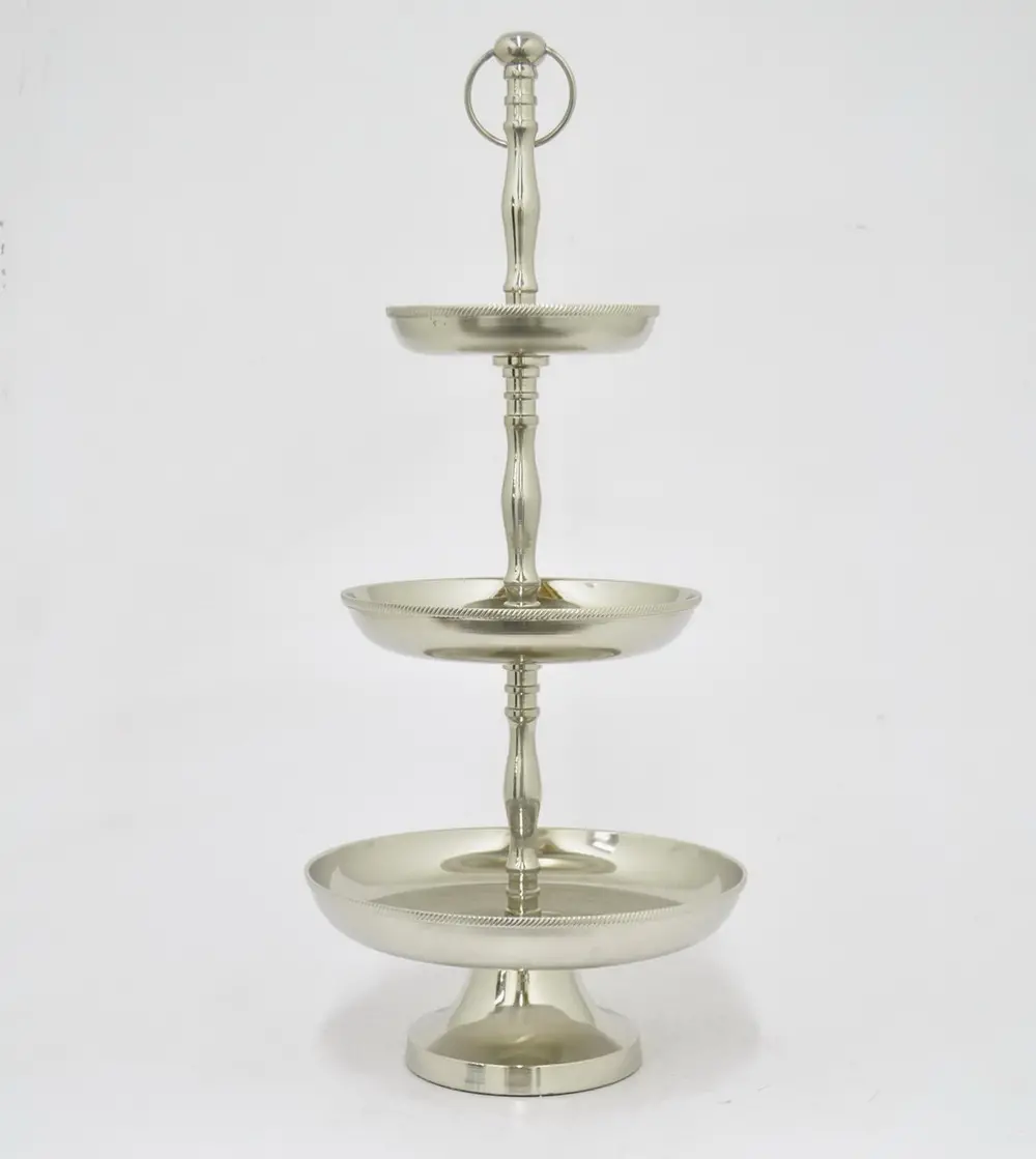 23 Inch Metal 3 Tier Stand-1