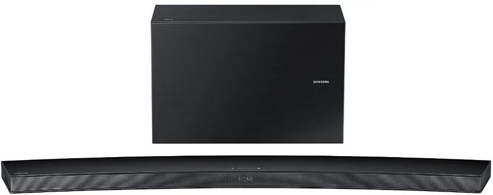 HW-J7500 Samsung HW-J7500 Multi-room Curved Soundbar with Wireless Sub - Black-1