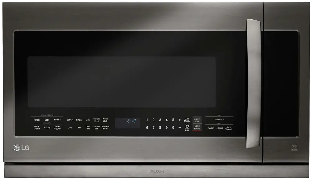 LMHM2237BD LG Over the Range Microwave - 2.2 cu. ft. Black Stainless Steel-1
