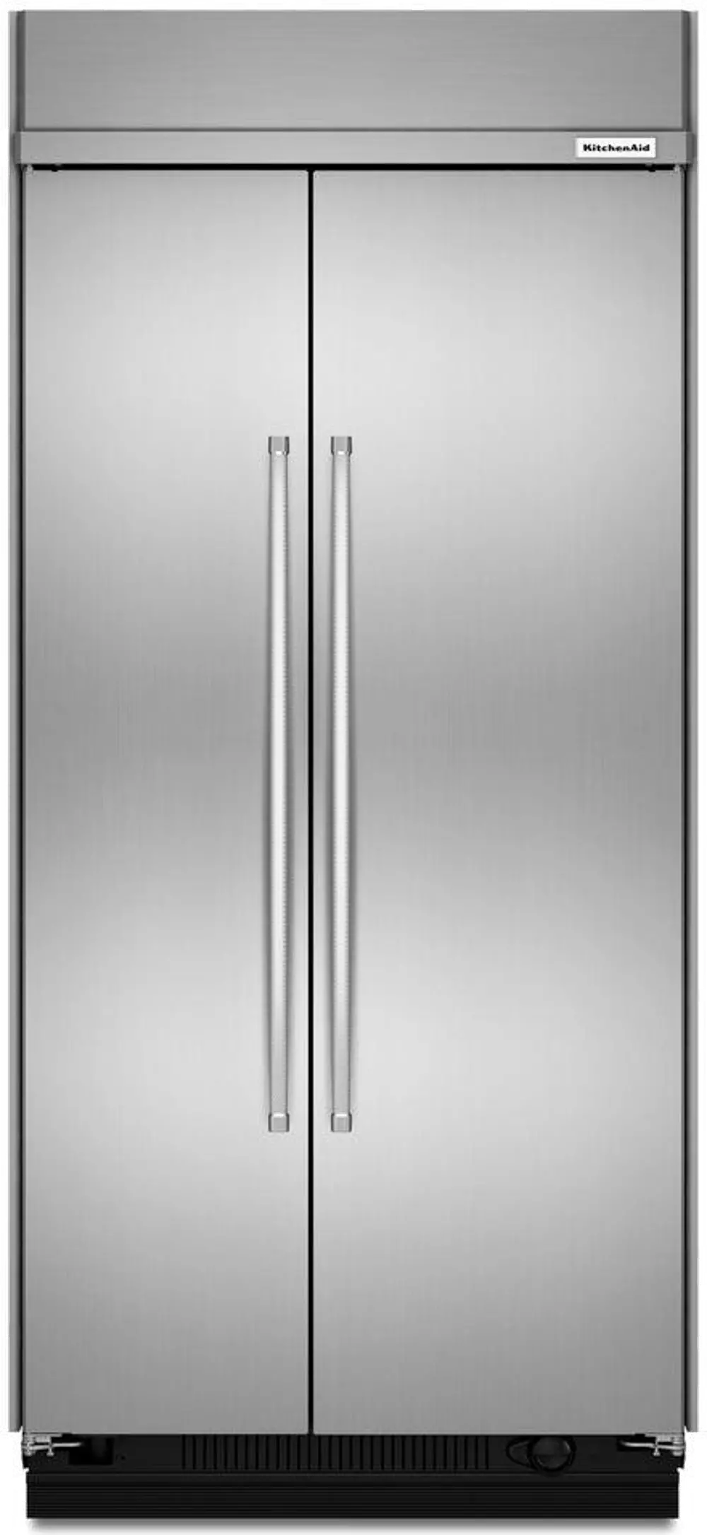 KBSN602ESS KitchenAid Built-In Side by Side Refrigerator - 42 Inch Stainless Steel-1
