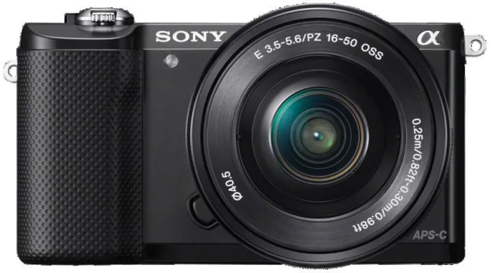 ILCE5000L/B Sony a5000 Mirrorless Digital Camera with 16-50mm Lens-1