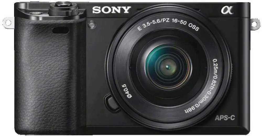 ILCE6000L/B Sony a6000 Mirrorless Interchangeable-lens Digital Camera w/ 16-50mm Lens-1