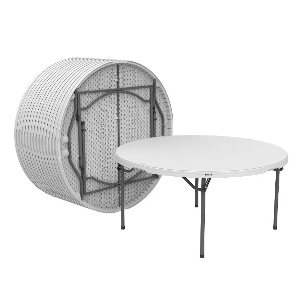 Lifetime 60 Inch Round Nesting Table 15 Pack Commercial Rc Willey Lifetime 60 Inch Round Nesting Table, Costco 60 Round Folding Table