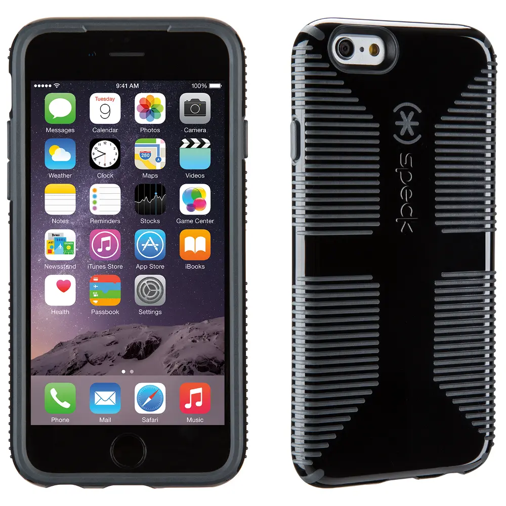 Speck Candyshell Grip Case for iPhone 6 - Black/Slate Gray-1