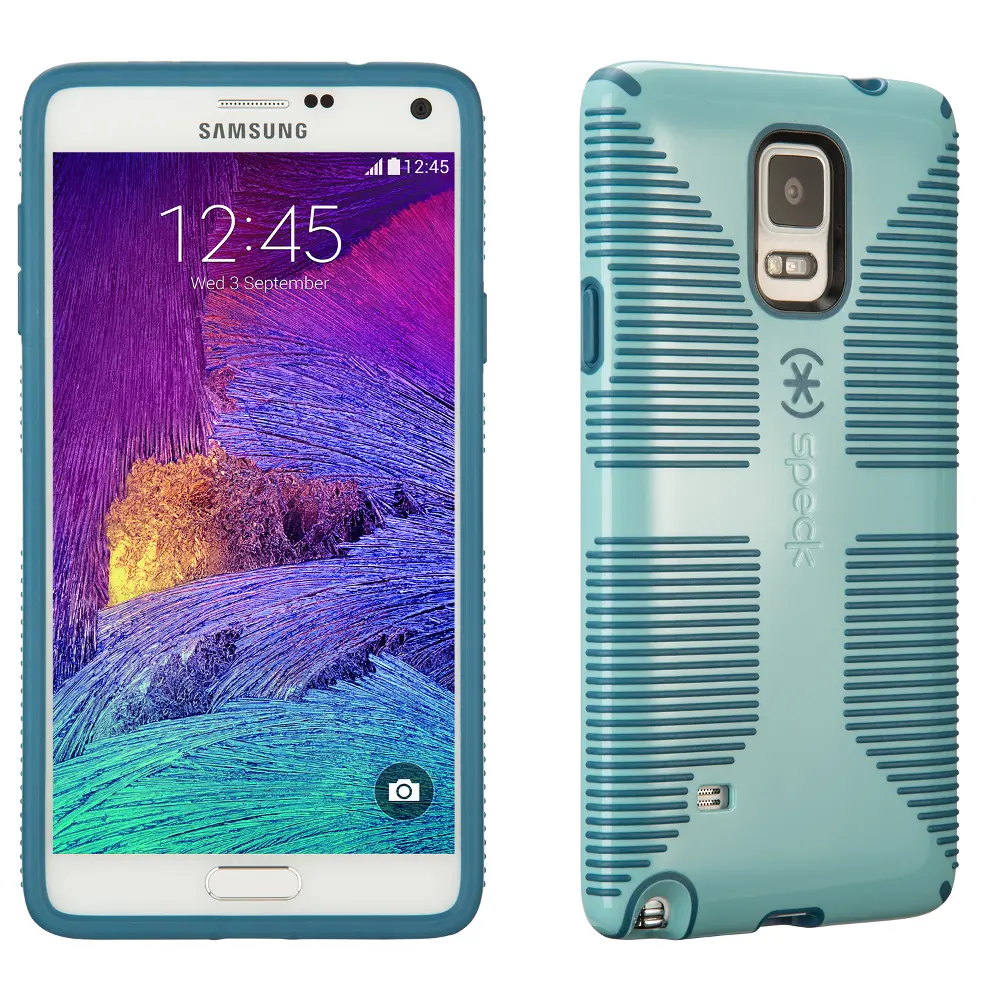 Speck CandyShell Grip Case for Samsung Galaxy Note 4 - River Blue/Tahoe Blue-1