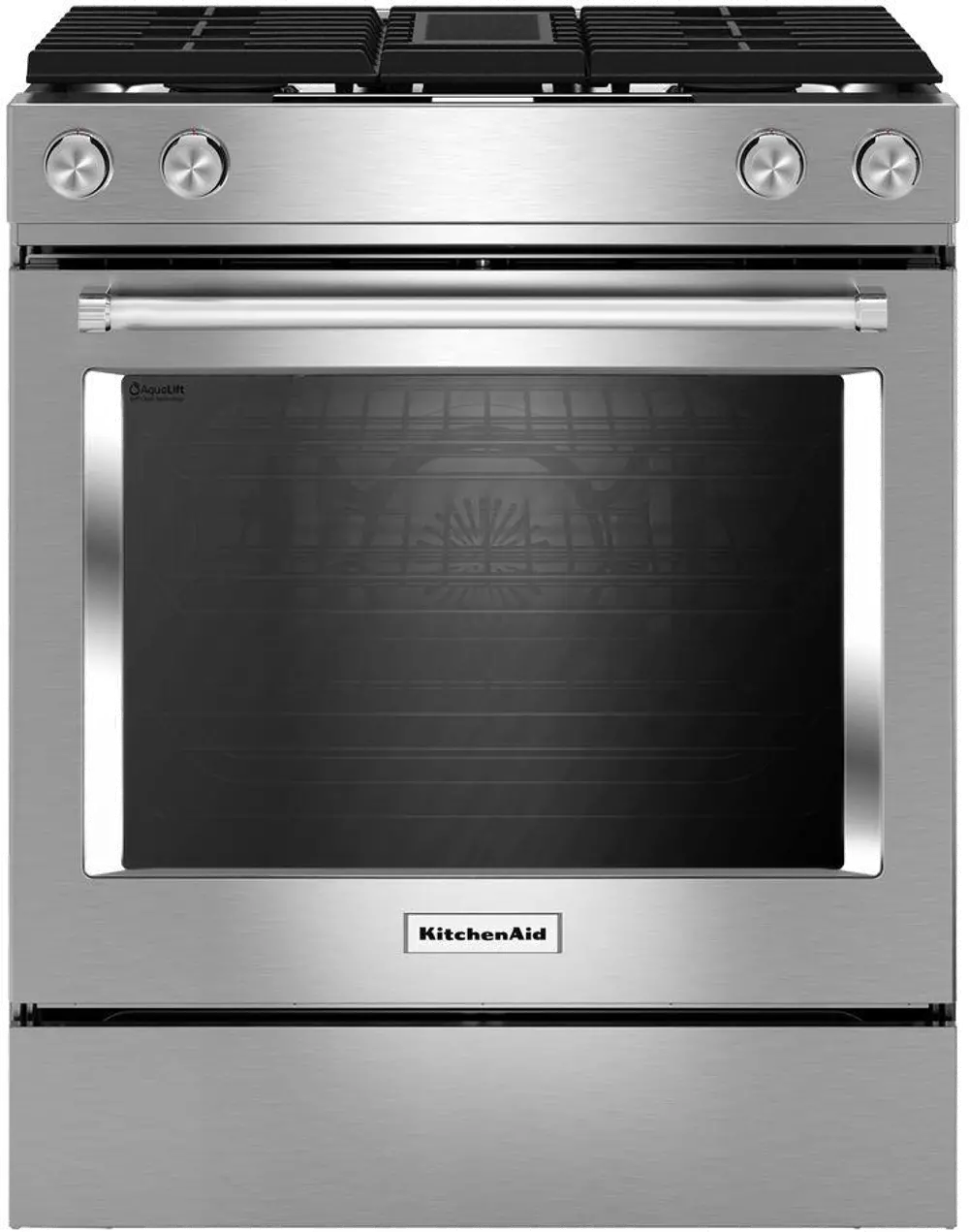 KSDG950ESS KitchenAid 6.4 cu ft Dual Fuel Range - Stainless Steel-1