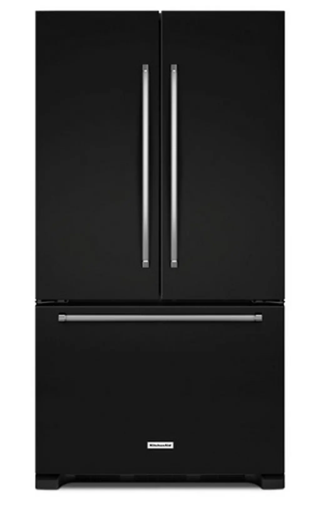 KRFC300EBL KitchenAid Counter Depth French Door Refrigerator - 20 cu. ft., 36 Inch Black-1